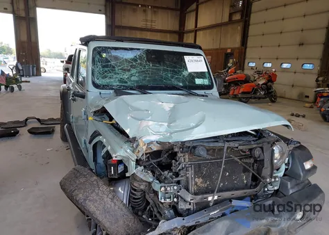 2024 Jeep Wrangler 4-Door Sport S 4X4 z USA, uszkodzony, nr VIN 1C4PJXDN3RW109458